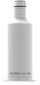 Термобутылка asobu Times square travel bottle (0,45 л) (White)