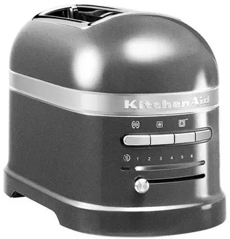 Тостер на 2 хлебца KitchenAid Artisan 2-Slice Automatic Toaster 5KMT2204EMS (Medallion Silver)