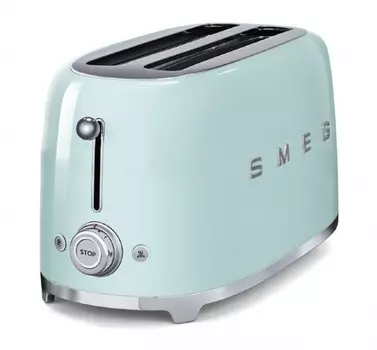 Тостер Smeg на 4 хлебца TSF02PGEU (Green)