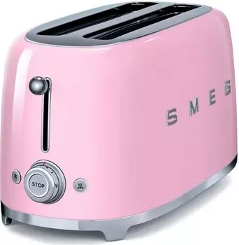 Тостер Smeg на 4 хлебца TSF02PKEU (Pink)