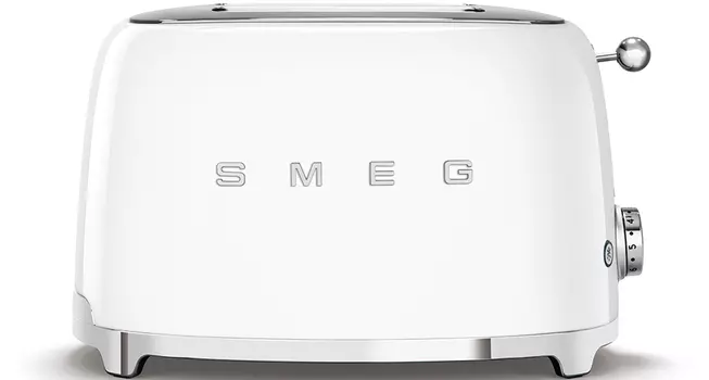 Тостер Smeg (TSF01WHEU) на 2 ломтика (White)