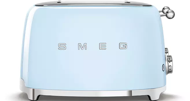 Тостер Smeg (TSF03PBEU) на 4 ломтика (Pastel Blue)