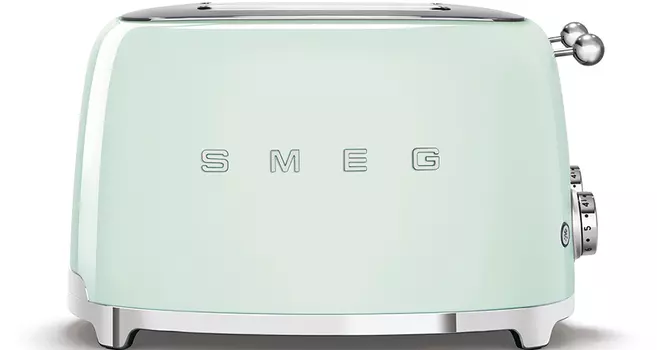 Тостер Smeg (TSF03PGEU) на 4 ломтика (Pastel Green)