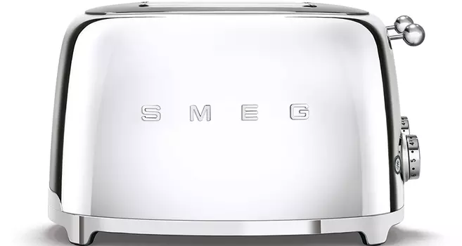 Тостер Smeg (TSF03SSEU) на 4 ломтика (Stainless Steel)