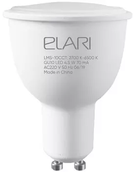 Умная лампа Elari SB1-CCT10 GU10 (White)