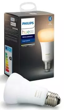 Умная светодиодная лампа Philips Hue White Ambiance E27 Bulb BT 929002216901 (White)