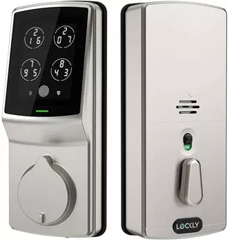 Умный дверной замок Lockly Secure Bolt Edition PGD728SNSNBE (Satin Nickel)