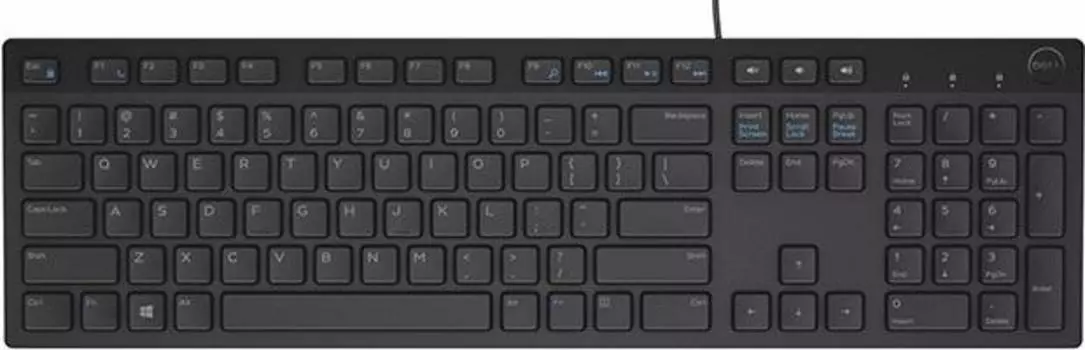 USB клавиатура Dell KB216 580-ADGR (Black)
