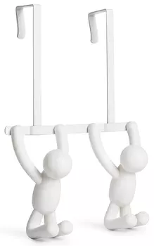 Вешалка надверная BUDDY белая