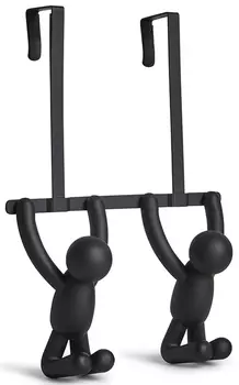 Вешалка надверная BUDDY чёрная