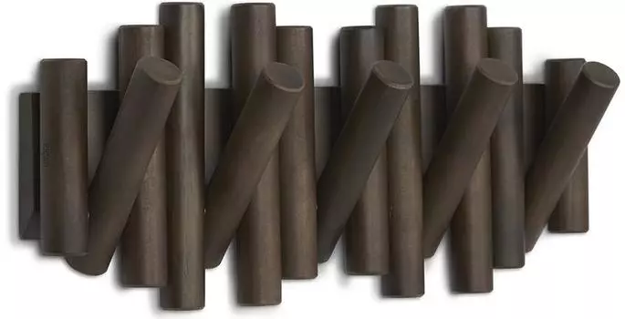 Вешалка настенная PICKET состаренный орех