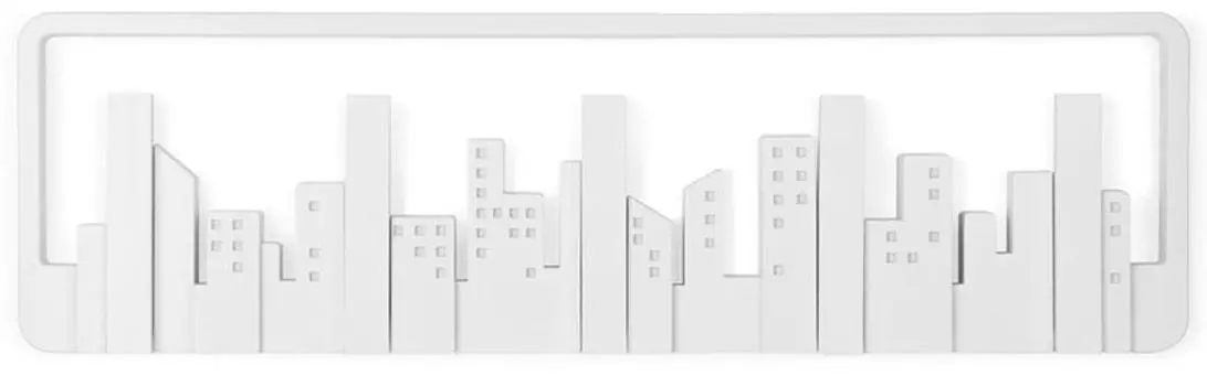 Вешалка настенная Umbra Skyline белая