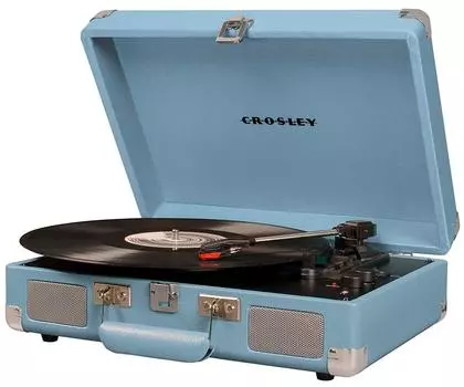 Виниловый проигрыватель Crosley Cruiser Deluxe CRL8005D-TN (Tourmaline)