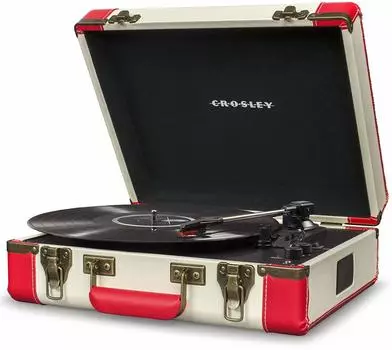 Виниловый проигрыватель Crosley Executive Deluxe CR6019D-RE (Red &amp; White)