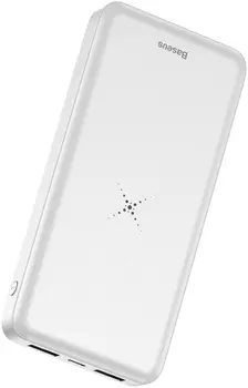 Внешний аккумулятор Baseus M36 Wireless Charger (PPALL-M3602) 10000 mAh (White)