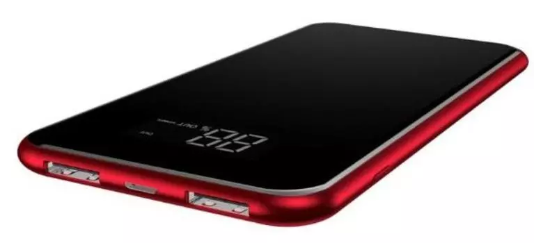 Внешний аккумулятор Baseus Wireless Charge Power Bank 8000 mah (Red)