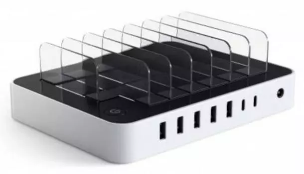 Зарядная станция Satechi 7-Port USB Charging Station Dock (White)