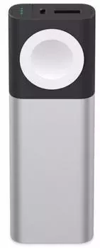 Зарядное устройство Belkin Valet Charger Power Pack 6700 mAh для Apple Watch/iPhone (Silver)
