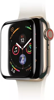 Защитное стекло Baseus Full-screen Curved Tempered Film (SGAPWA4-A01) для Apple Watch series 4 40mm (Black)