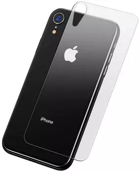 Защитное стекло Baseus Full Tempered Glass Rear Protector (SGAPIPH61-ABM02) для iPhone XR (Transparent)