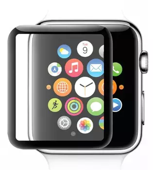 Защитное стекло COTEetCI 4D Glass 0.1mm 42mm для Apple Watch (Black)