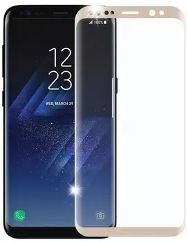 Защитное стекло Onext Tempered Glass 3D (41262) для Samsung Galaxy S8 (Gold)