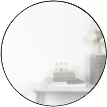 Зеркало настенное Umbra HUBBA D86 см титан