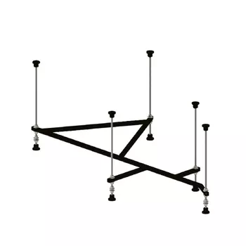 Каркас для ванны, разборный, 150х90 см, Male, IDDIS, MAL1590i92