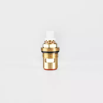 Кран-букса для смесителя, керамика, 90°, 20 зубцов, G1/2", М24, h=46 мм, правая, IDDIS, 998CR461SMH-1