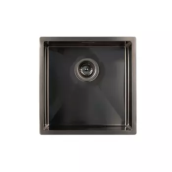 Мойка, нерж.сталь, универсального монтажа, графит, 440*440, Edifice, IDDIS, EDI44G0i77
