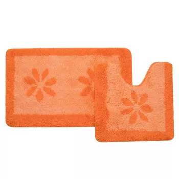 Набор ковриков для ванной комнаты, 50x80+50x50 см, IDDIS 042A580i13