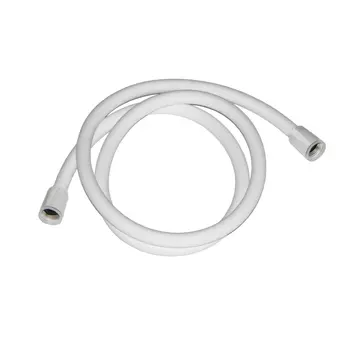 Шланг для душа, белый матовый, силиконовый, 1,2м, Optima Home, IDDIS, OPH12WLi19