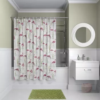 Штора для ванной комнаты, 180*180см, PEVA, P04PV11i11, IDDIS