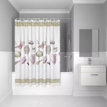 Штора для ванной комнаты, 180*180см, PEVA, P28PV11i11, IDDIS
