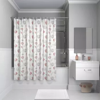 Штора для ванной комнаты, 180*180см, полиэстер, P16P118i11, IDDIS