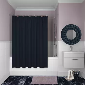 Штора для ванной комнаты, 180*200см, Полиэстер, IDDIS, B69P218i11