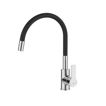 Смеситель для кухни с гибким изливом, Sleek, IDDIS, SLESB0Fi05