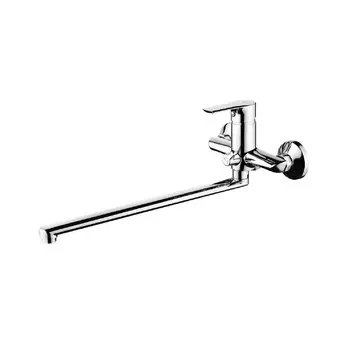 Смеситель для ванны с длинным изливом, Sole, IDDIS, SOLSB02i10WA