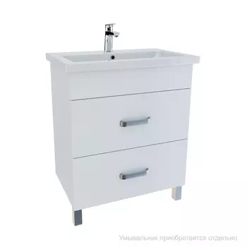 Тумба напольная, 70 см, белая, New Custo, IDDIS, NCU70W0i95