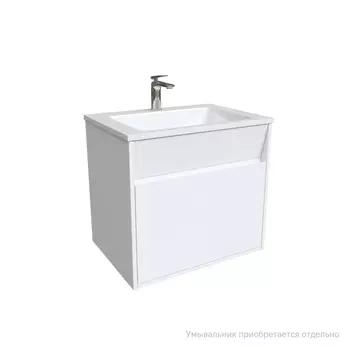 Тумба подвесная с ящиком, белая, 60 см, Esper, IDDIS, ESP60W0i95. Подходит ум. 4506000i28