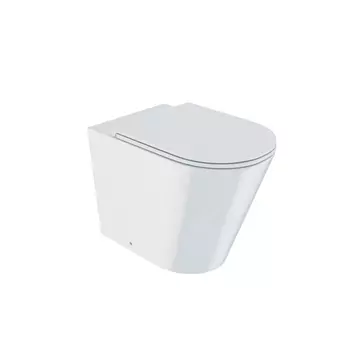 Унитаз приставной, безободковый, Calipso, IDDIS, CALRDSEi26