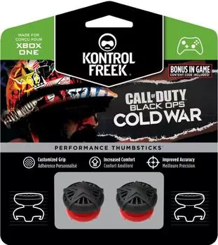 2 высокие накладки на стики KontrolFreek Call of Duty: Black Ops Cold War для геймпада Microsoft XBOX One/Series (черные)