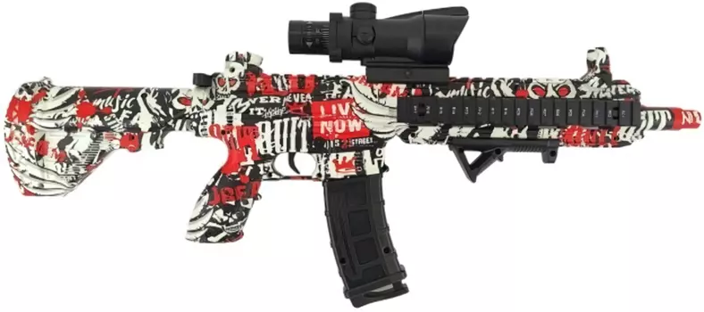 Автомат M416 стреляющий орбизами, FK971-Red