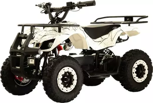 Детский электроквадроцикл RiverToys (ANRI) (белый Spider)