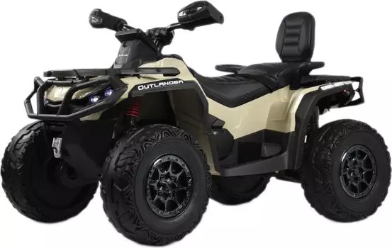 Детский электроквадроцикл RiverToys BRP Can-Am Outlander (Y888YY) хаки