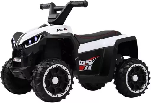 Детский электроквадроцикл RiverToys K004PX белый