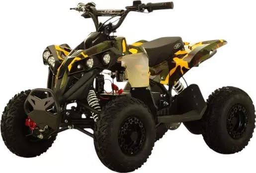 Детский электроквадроцикл RiverToys (MARK) (желтый камуфляж)