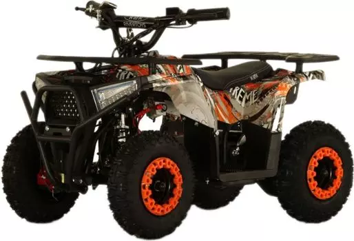 Детский электроквадроцикл RiverToys MIKA оранжевый