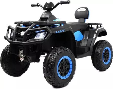 Детский электроквадроцикл RiverToys T001TT 4WD синий