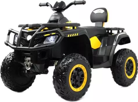 Детский электроквадроцикл RiverToys T001TT 4WD желтый